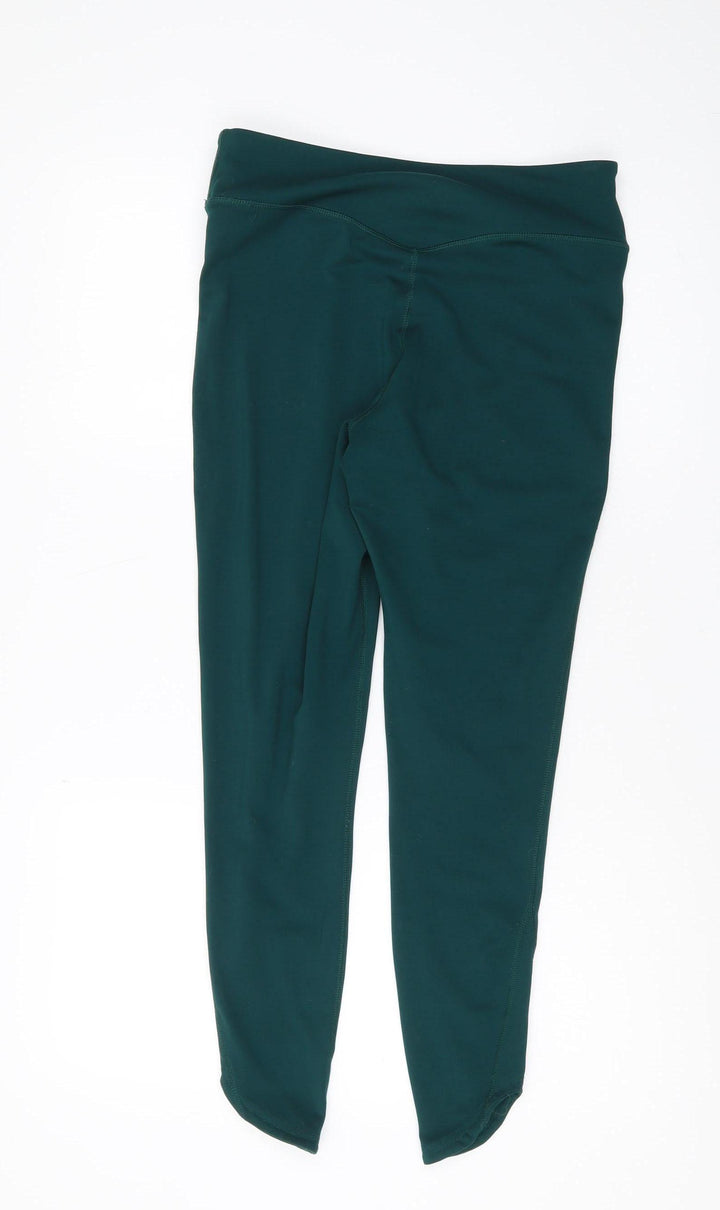 Dunnes Stores Women's Green Leggings, Medium, Active