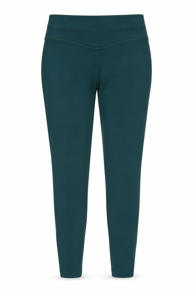 Dunnes Women's Green Leggings, Medium, Active