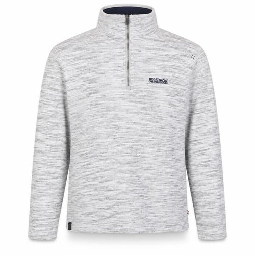 Regatta Men's Grey 1/4 Zip Sweatshirt, Size L, Outdoor Essential