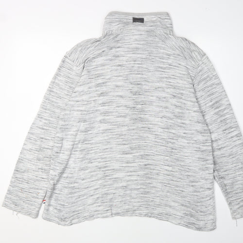 Regatta Men's Grey 1/4 Zip Sweatshirt, Size L, Outdoor Essential