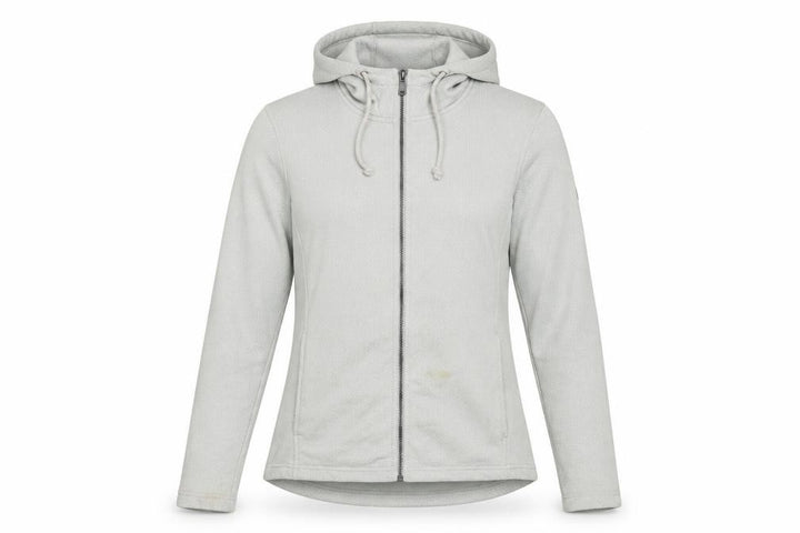 Regatta Women's Grey Hooded Fleece Jacket Size 14