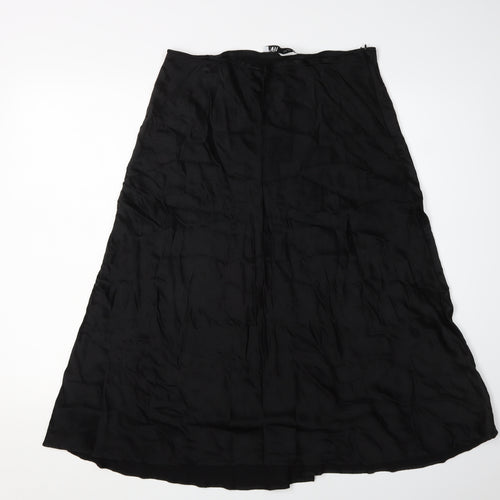 Zara Women's Black A-Line Skirt
