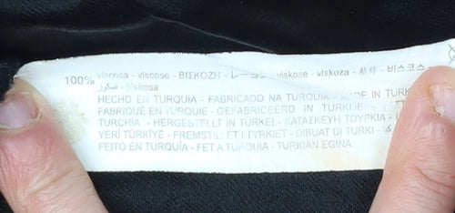 Zara Women's Black A-Line Skirt