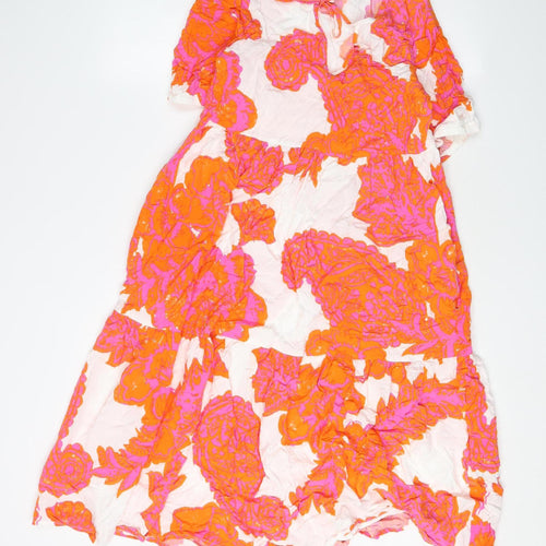 Lieblingsstuck Women's Multicoloured Floral Kaftan Dress