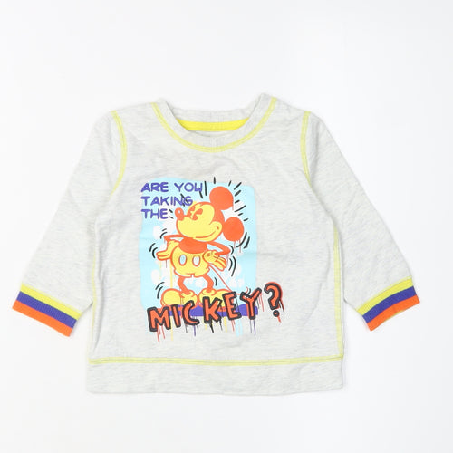 Disney at George Mickey Mouse Unisex T-Shirt 9-12 Months