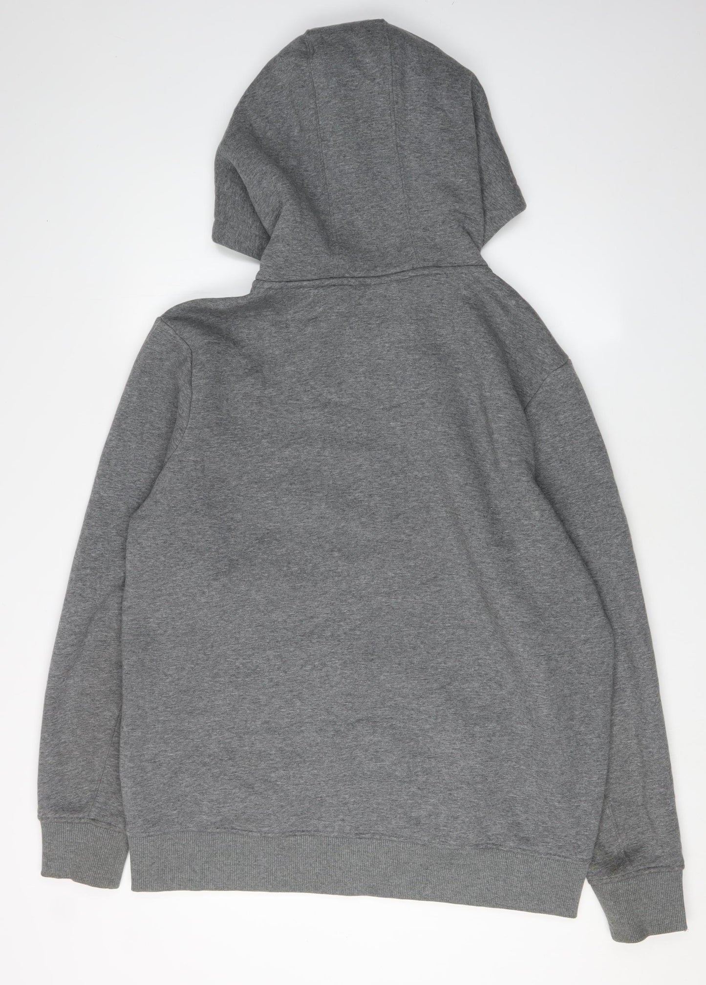 SoulCal & Co Men's Grey XL Full Zip Hoodie - Stylish & Comfy
