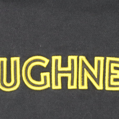 Roughneck Men's Black Logo Hoodie, Size L, Pullover