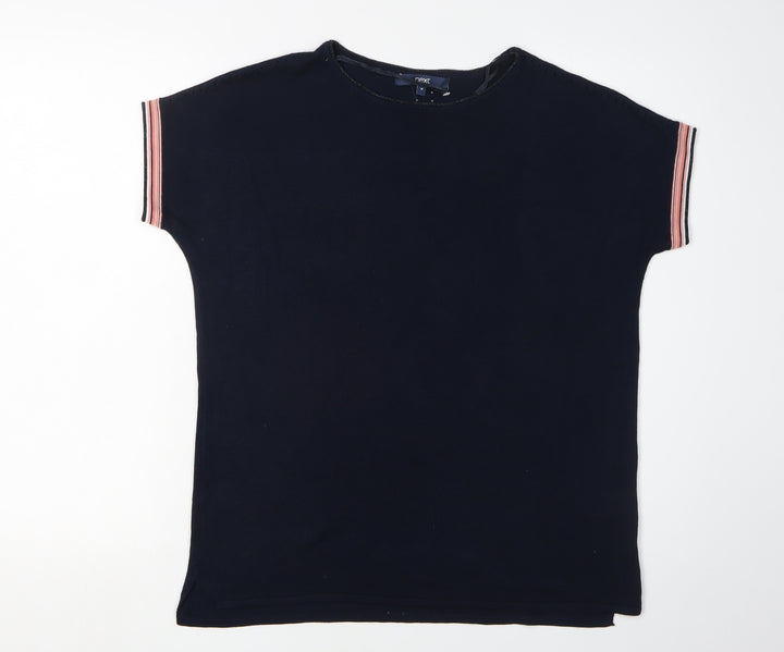 Next Women's Blue Pullover Crew Neck Jumper Sz 10