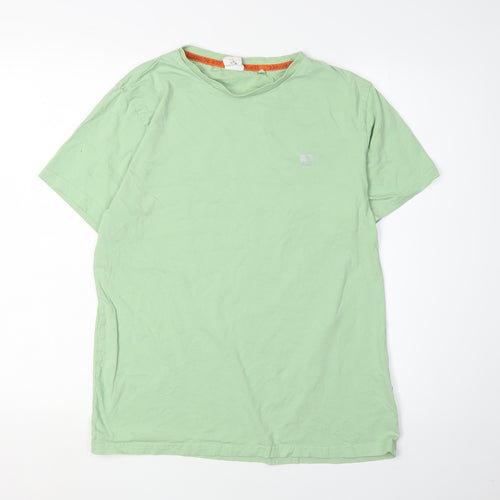 SoulCal & Co Men's L Green Graphic Print T-Shirt