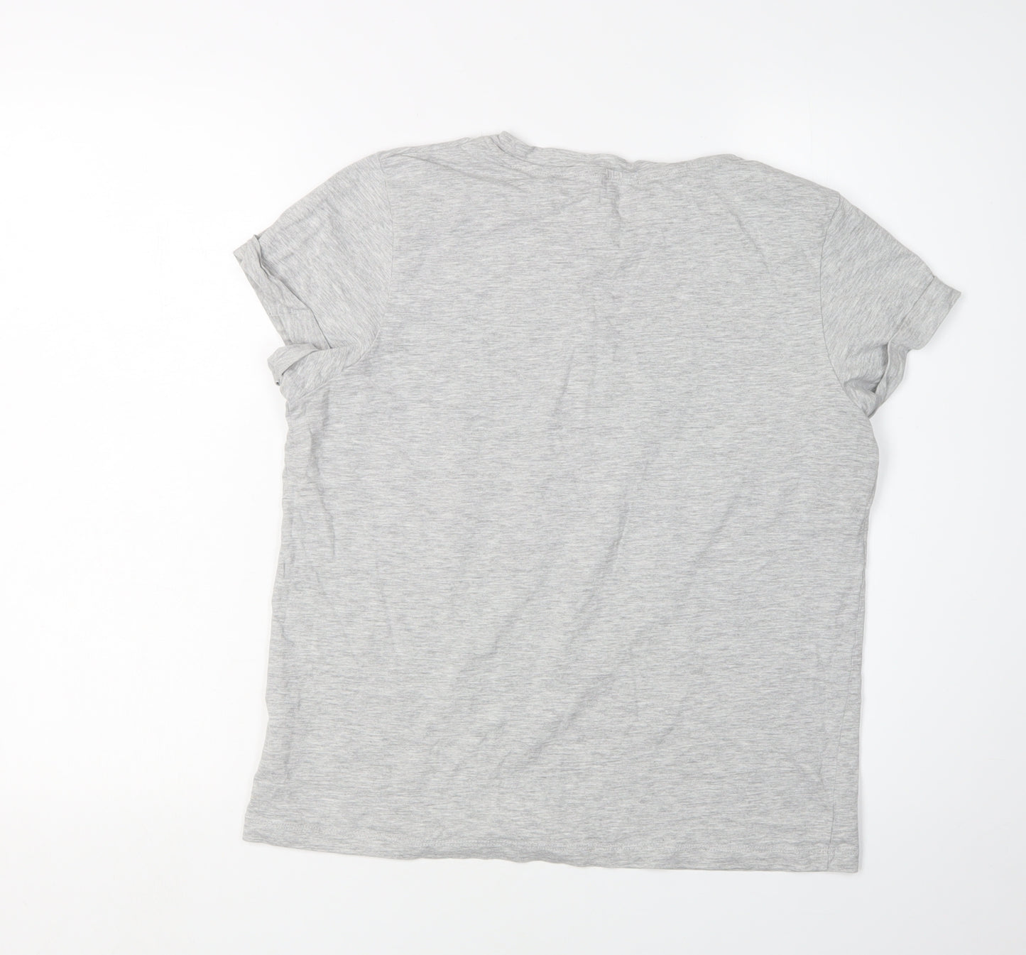 Brave Soul Women's Grey T-Shirt, Size M, Classic Style