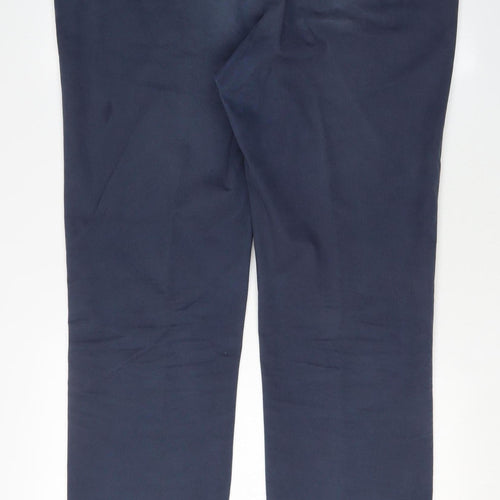 Marks and Spencer Men's Blue Chino Trousers 40