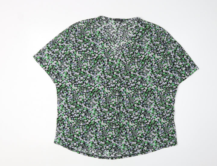 Roman Women's Multicoloured Floral Blouse Size 14