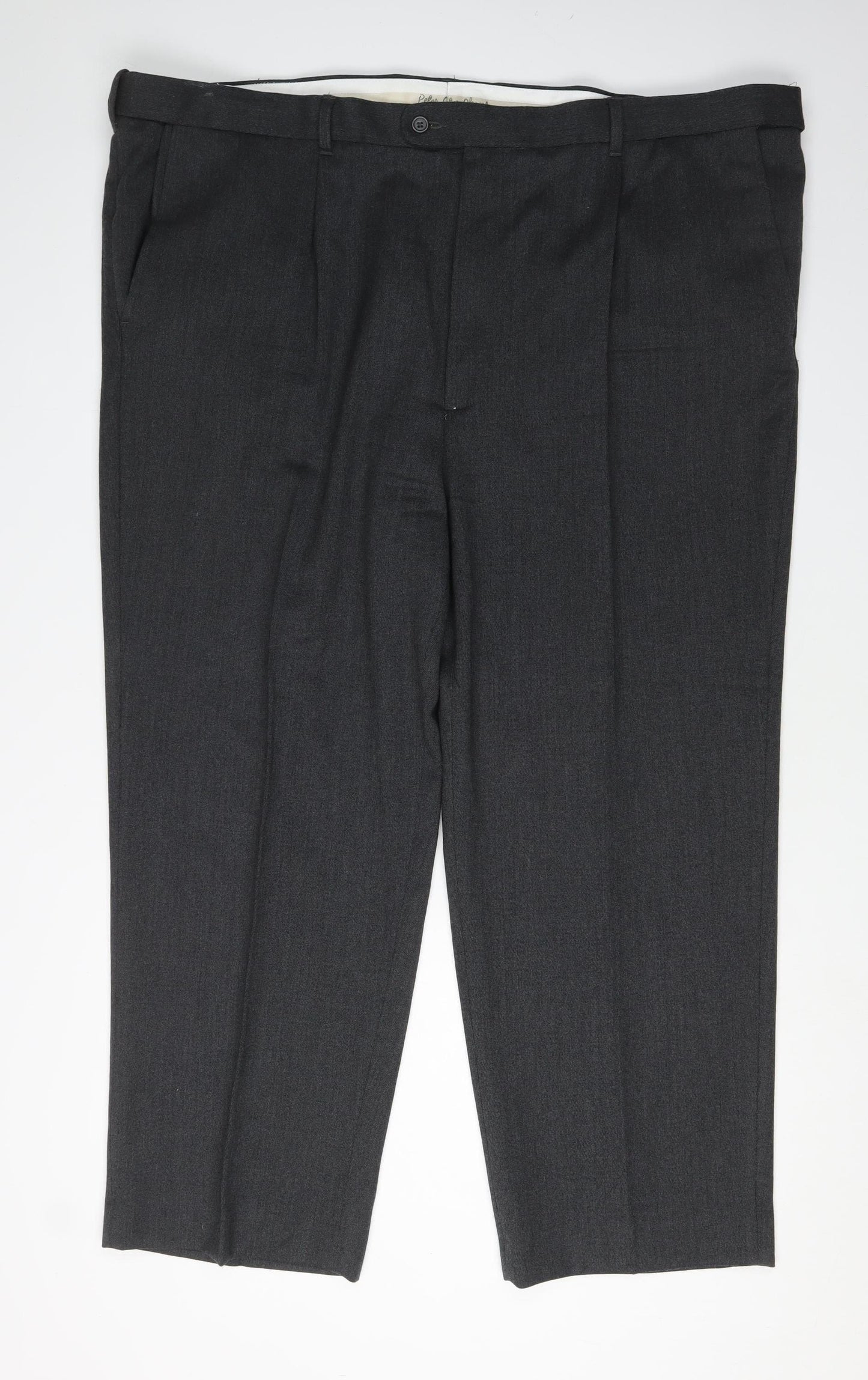 Peter Christian Men's Black Wool Dress Pants Size 48