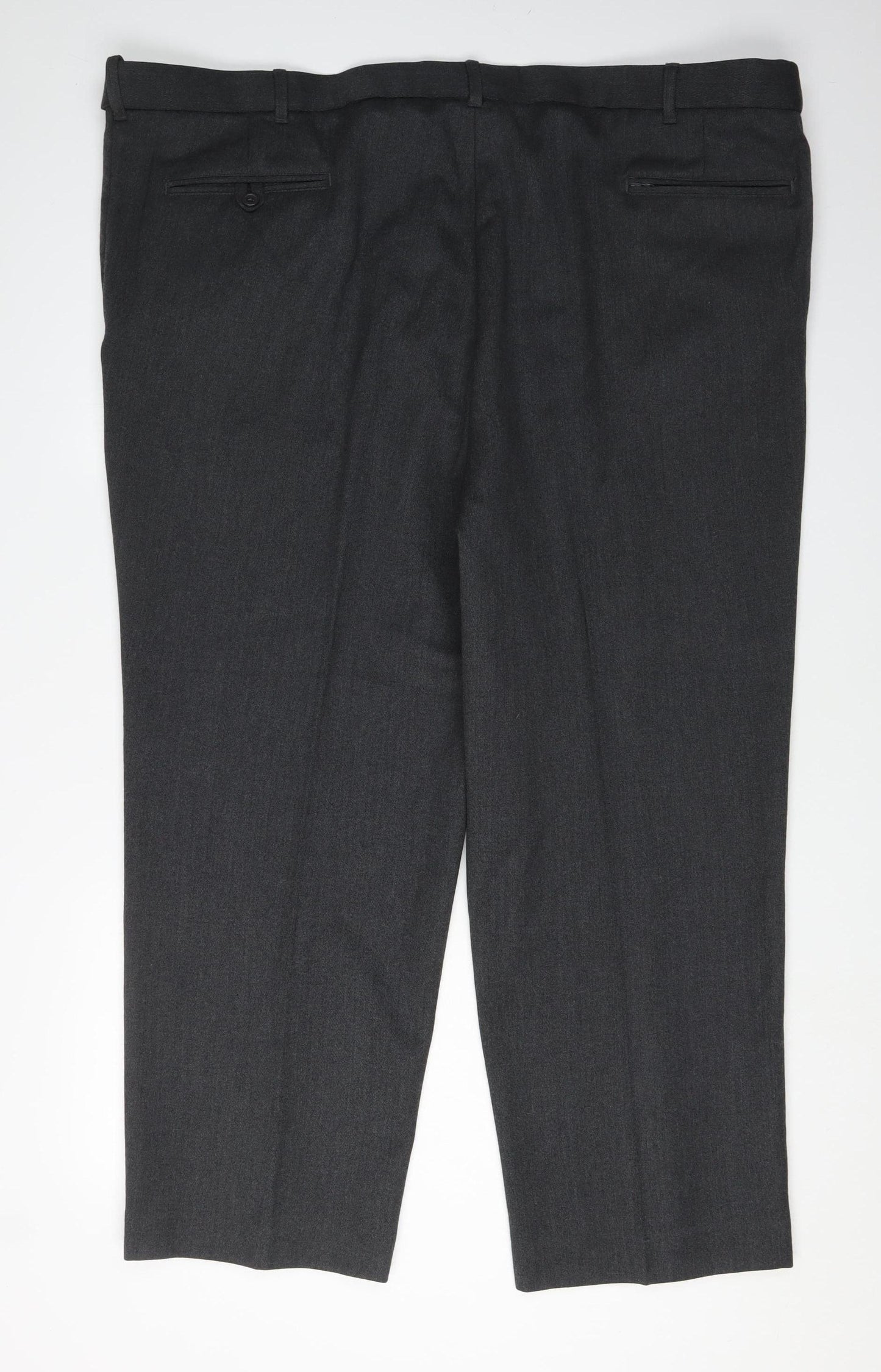Peter Christian Men's Black Wool Dress Pants Size 48