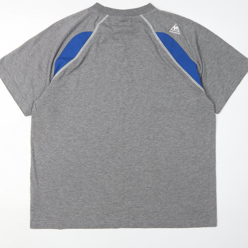 Le Coq Sportif Men's Grey M Crew Neck T-Shirt