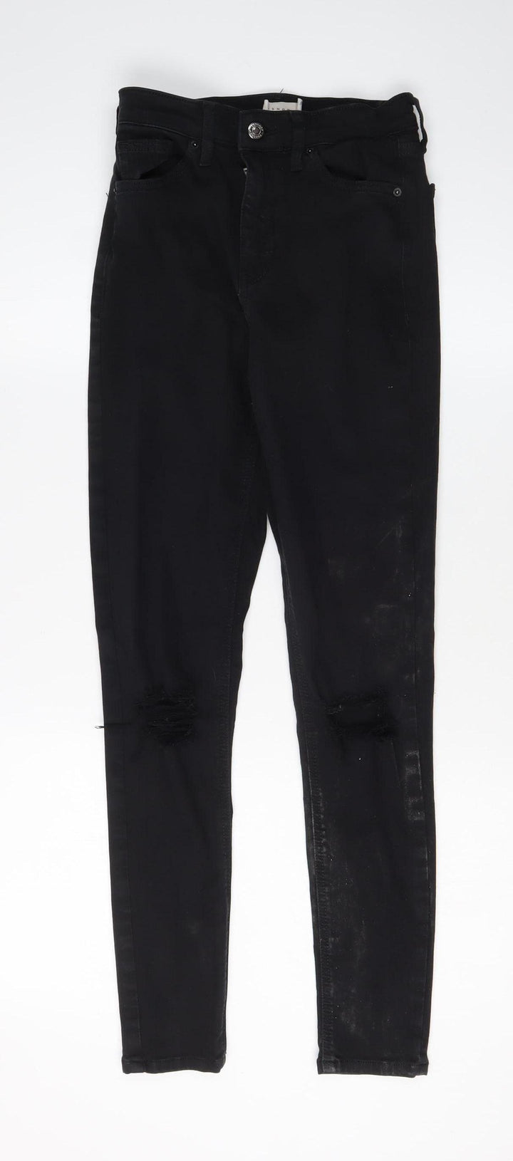 Topshop Women's Black Skinny Jeans Size 26