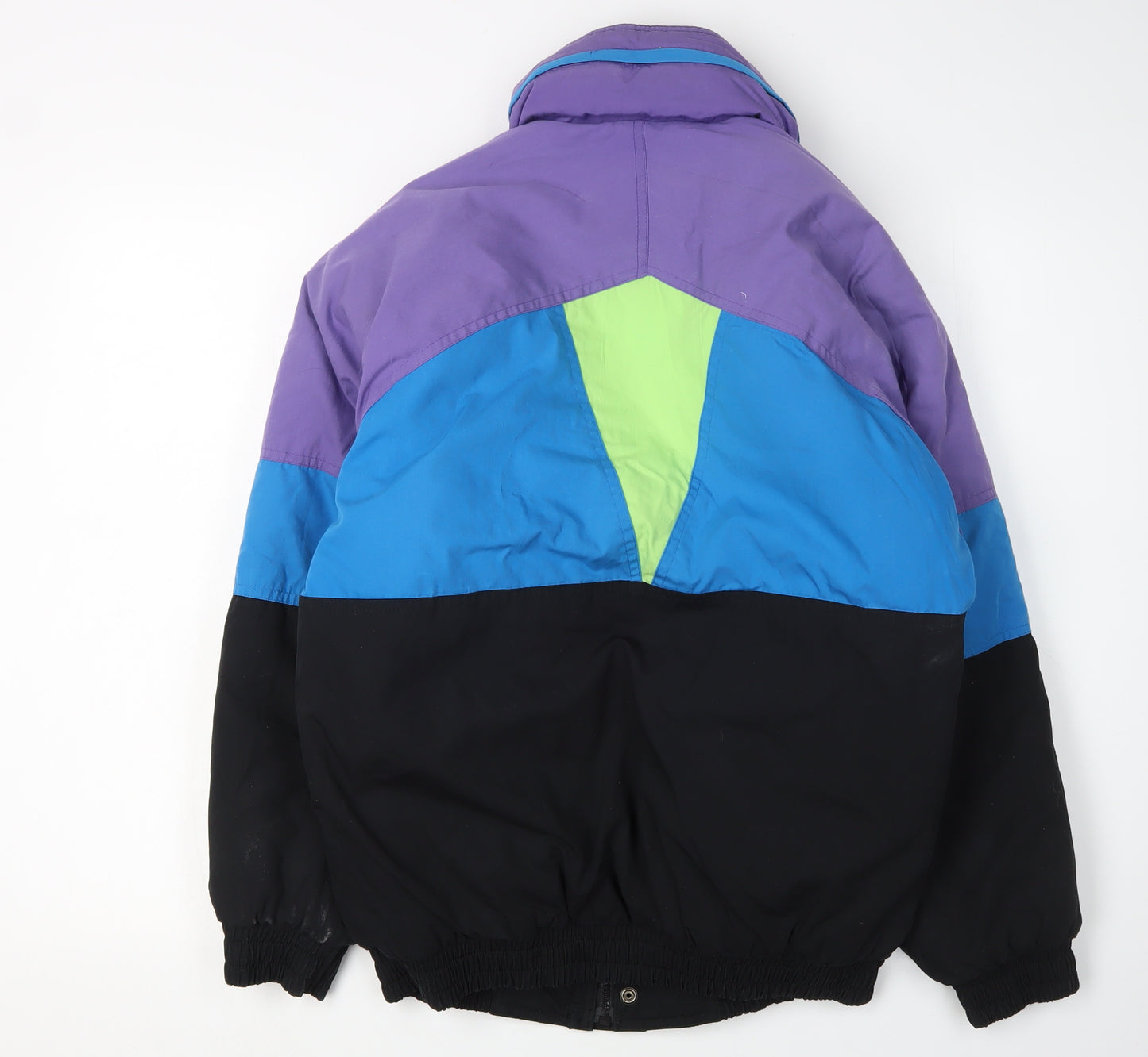 Wengen Women's Multicoloured Retro Puffer Jacket Size 6