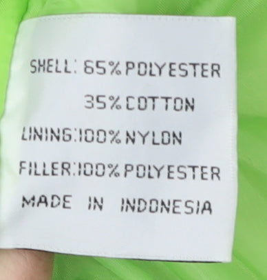 Wengen Women's Multicoloured Retro Puffer Jacket Size 6