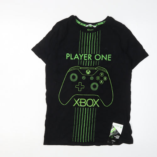 Marks and Spencer Boys Black Xbox Graphic T-Shirt 11-12 Years