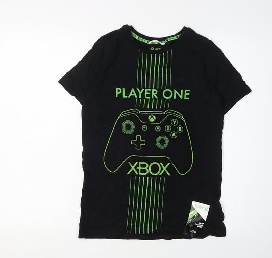 Marks and Spencer Boys Black Xbox Graphic T-Shirt 11-12 Years