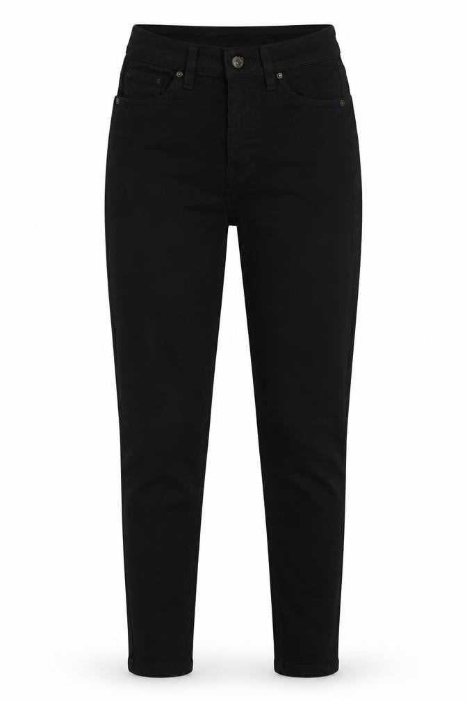 Front view of Topshop Women's Black Skinny Jeans, size 26