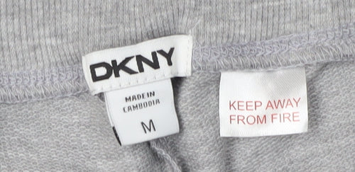 DKNY Women's Grey Sweatpants M Regular Fit