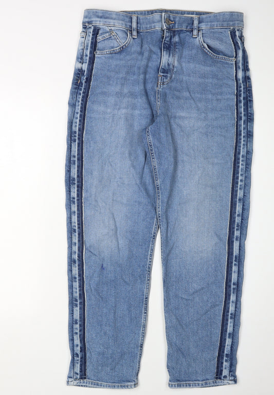 Marks and Spencer Women's Blue Straight Jeans Size 14