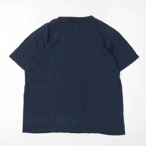 JINX Boys Blue Minecraft Graphic T-Shirt 2XS