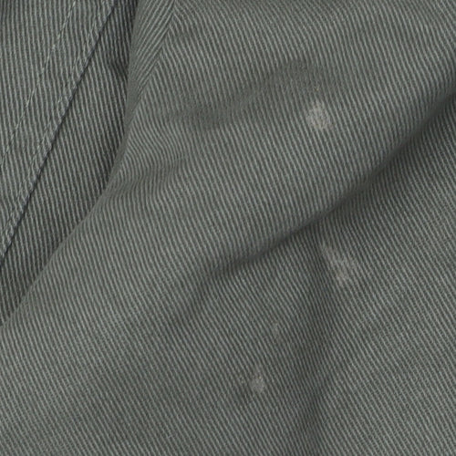 H&M Girls Green Parka Coat 10 Years Long Hooded