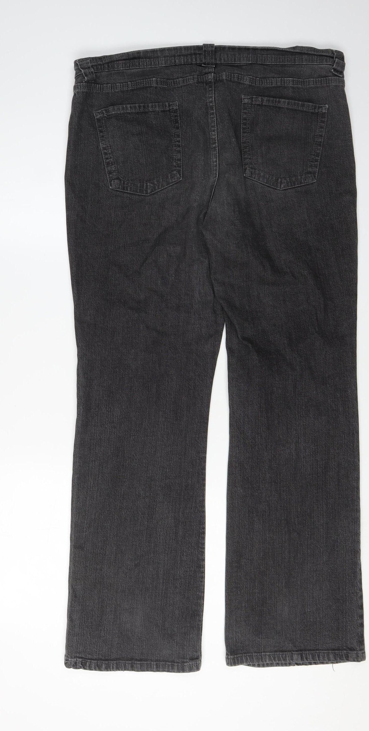 Marks and Spencer Black Women's Straight Jeans 16