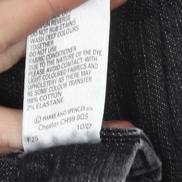 Marks and Spencer Black Women's Straight Jeans 16
