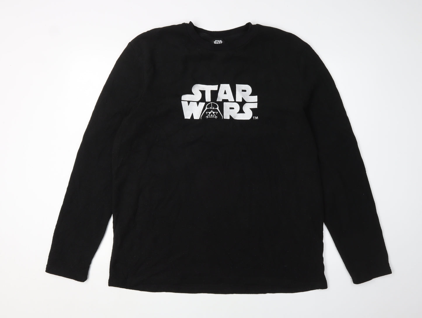 Star Wars Men's Black XL Logo Pyjama Top