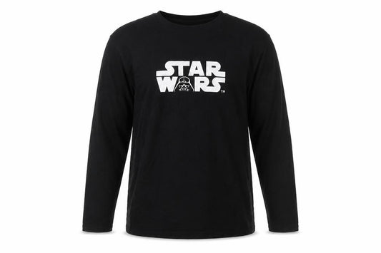 Star Wars Men's Black XL Logo Pyjama Top