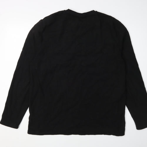 Star Wars Men's Black XL Logo Pyjama Top