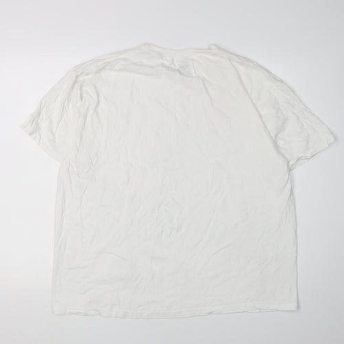 Dickies Men's White Regular XL Crew Neck T-Shirt