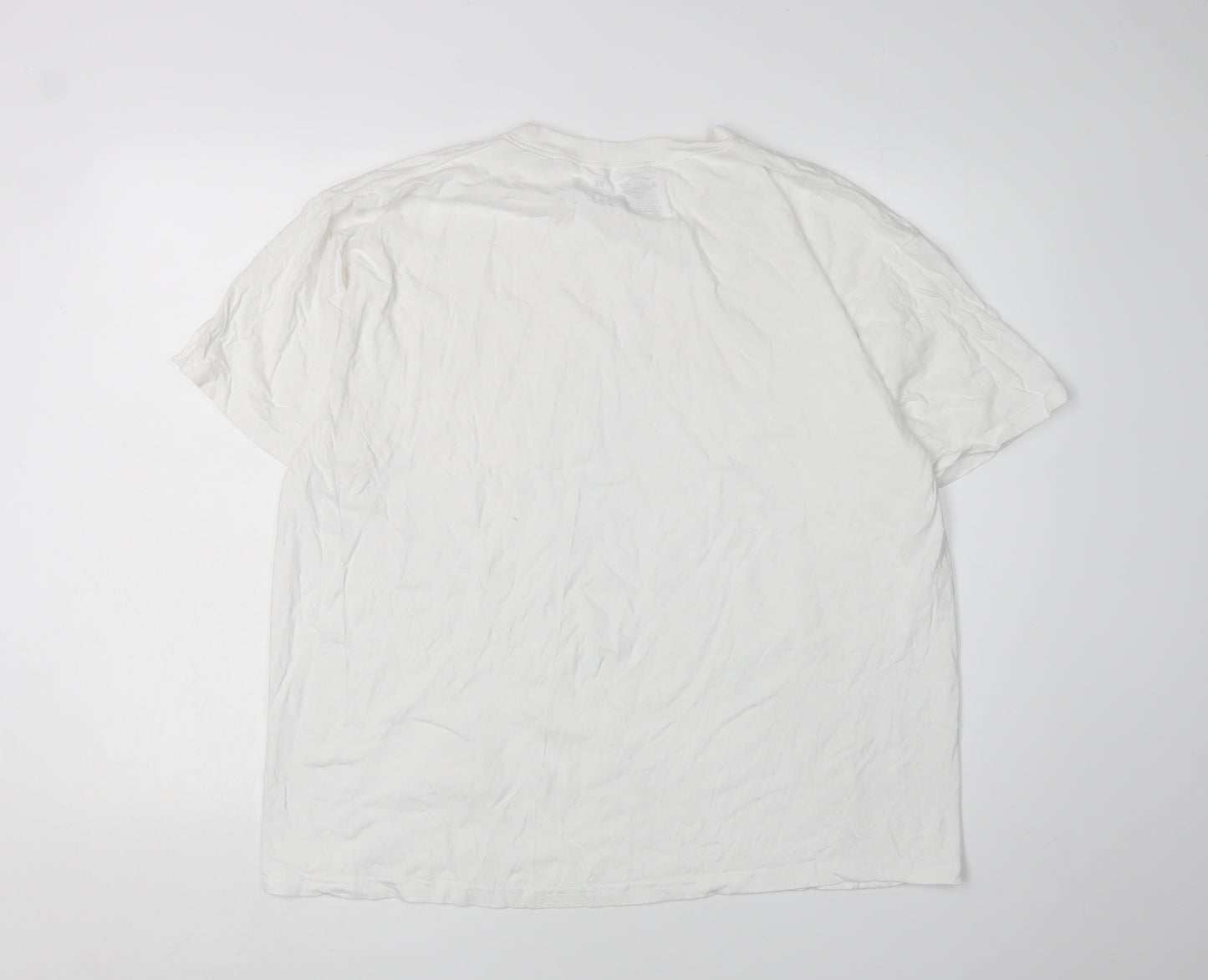 Dickies Men's White Regular XL Crew Neck T-Shirt