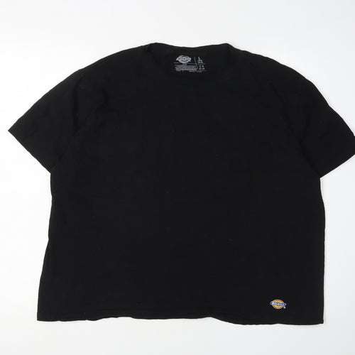 Dickies Men's Black Short Sleeve T-Shirt L