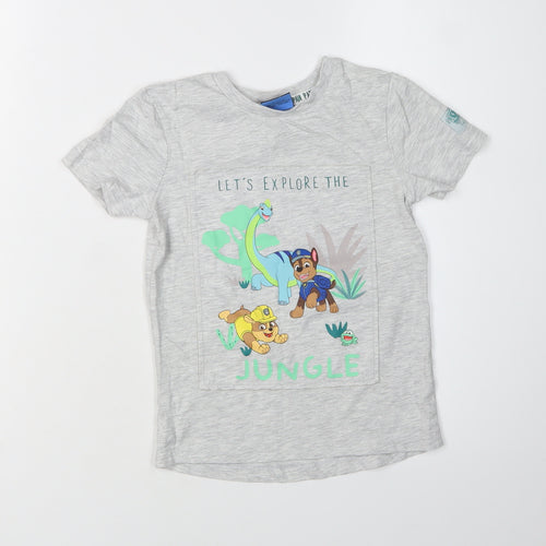 George Boys Grey PAW Patrol Graphic T-Shirt 4-5 Years