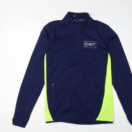 London Marathon Men's Blue Running Sweatshirt S