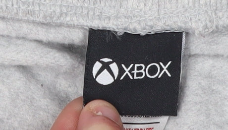 Xbox Men's Grey Joggers with Logo, Size L