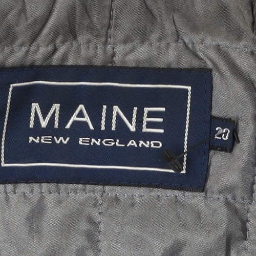 Maine New England MG Women's Black Jacket Size 20