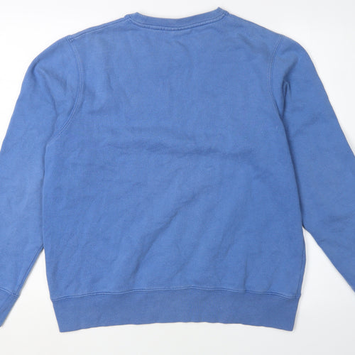 DKNY Blue Men’s S Sweatshirt Logo Pullover