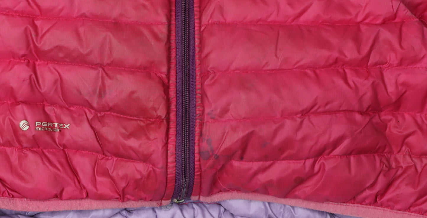 Rab Women's Pink Puffer Jacket Size 10