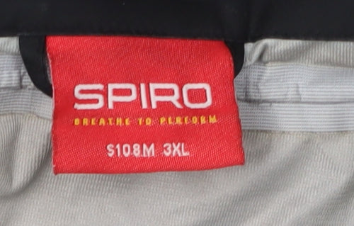 Spiro KIA Men's Black 3XL Windbreaker Jacket