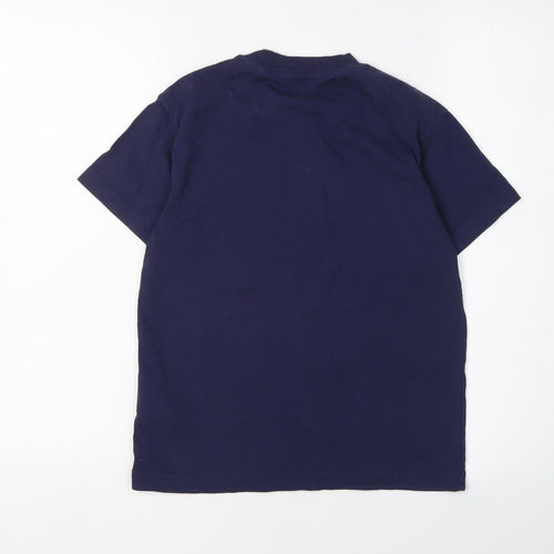 Palm Angels Boys Blue Graphic Print T-Shirt Size M