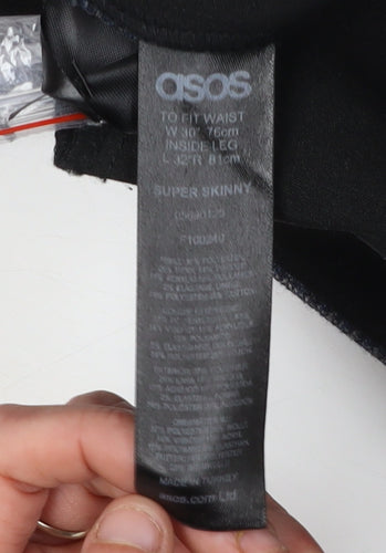 ASOS Men’s Blue Skinny Dress Pants, Size 36