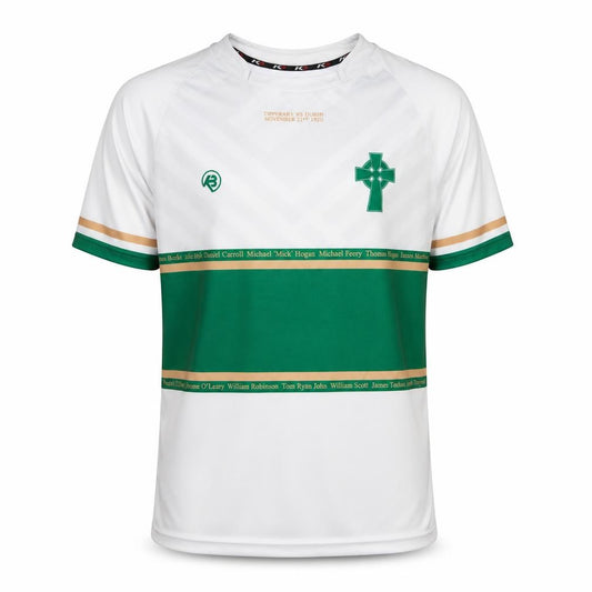 Front view of K8 Sports unisex green jersey t-shirt, size S