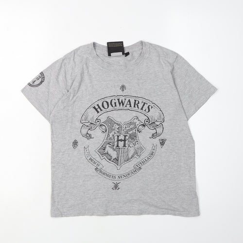 Harry Potter Grey Unisex T-Shirt S Casual Movie