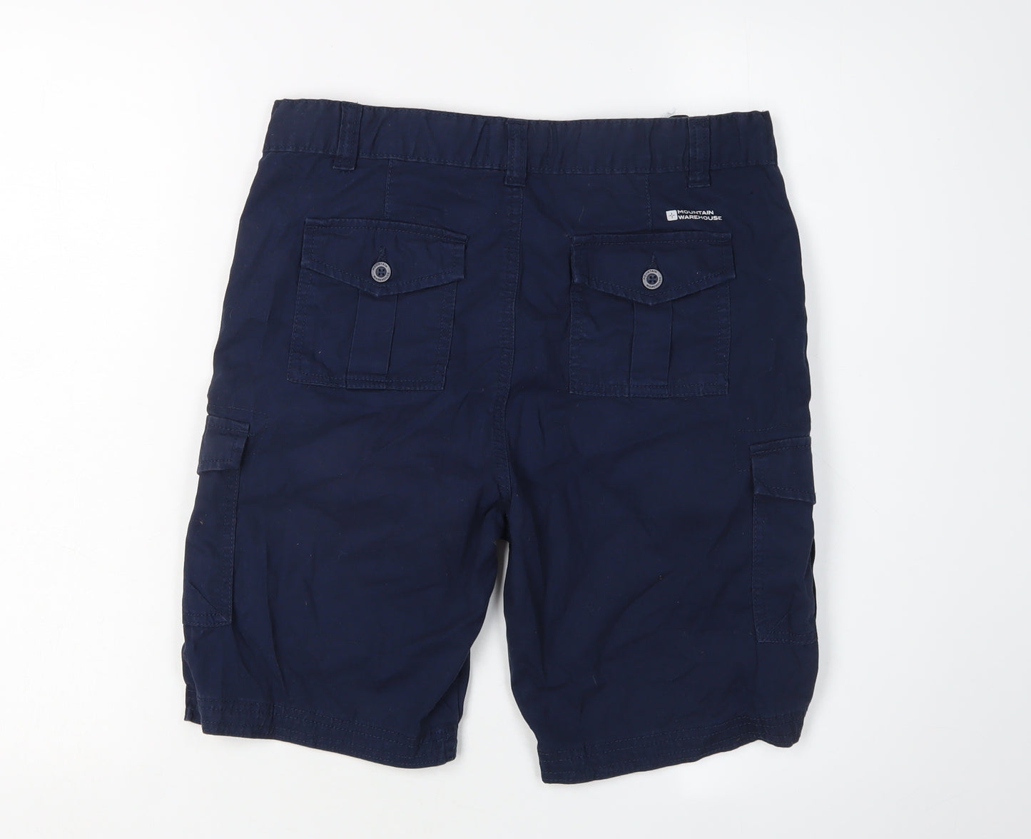 Mountain Warehouse Boys Blue Cargo Shorts 13 Years