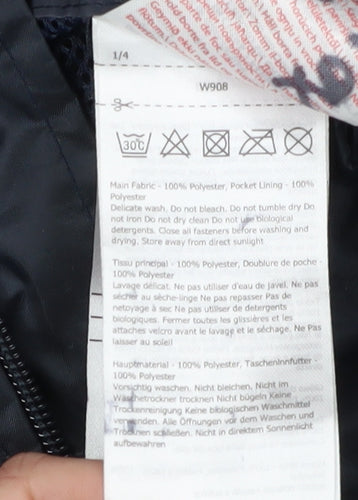 Regatta Boys Black Windbreaker Jacket 12-13 Years